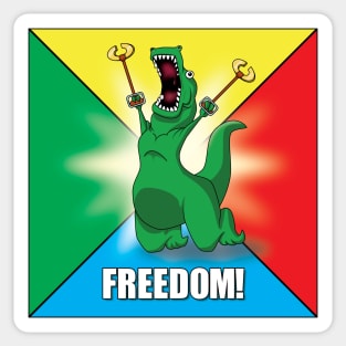 Freedom! Sticker